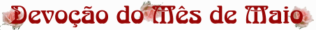 Devoção do mês de maio