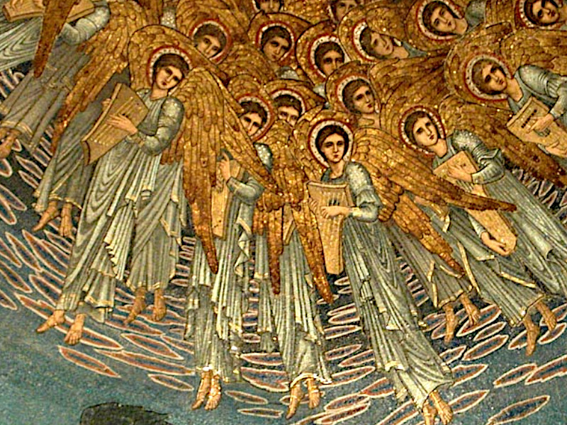 "Mil milhares o serviam, e mir&iacute;ades de mir&iacute;ades o assistiam."