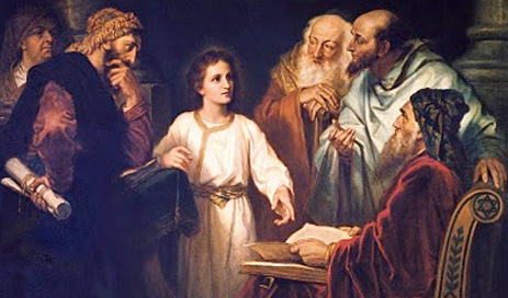 Jesus entre os doutores no Templo
