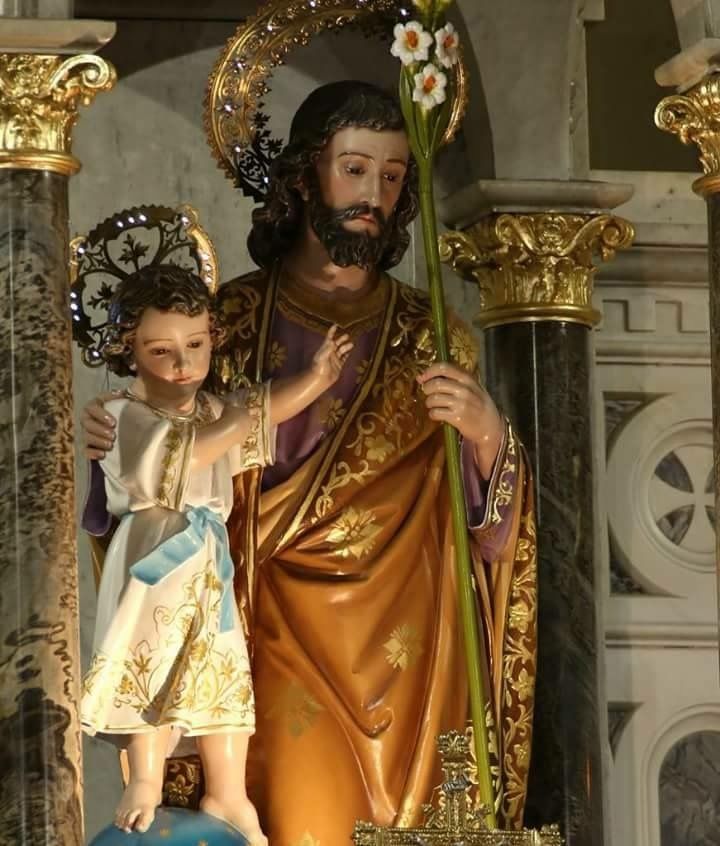 São José e Menino Jesus