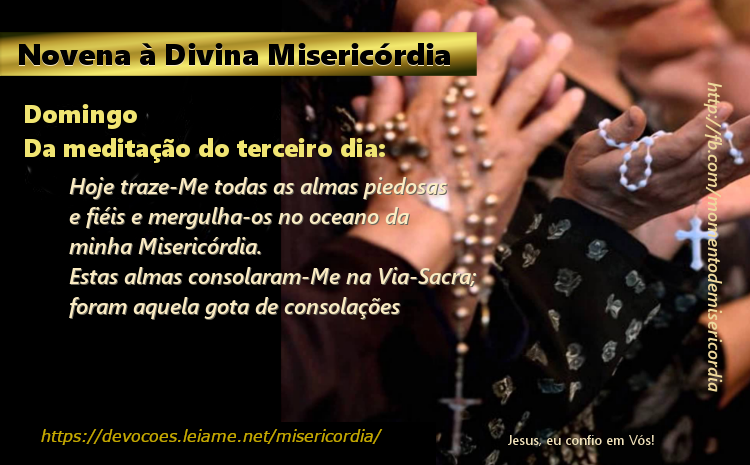 Novena à Divina Misericórdia - 3º dia