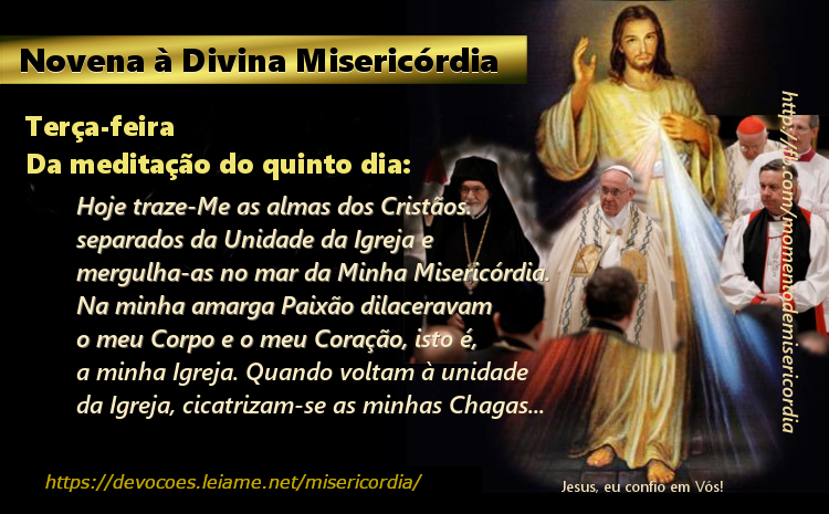 Novena à Divina Misericórdia - 5º dia