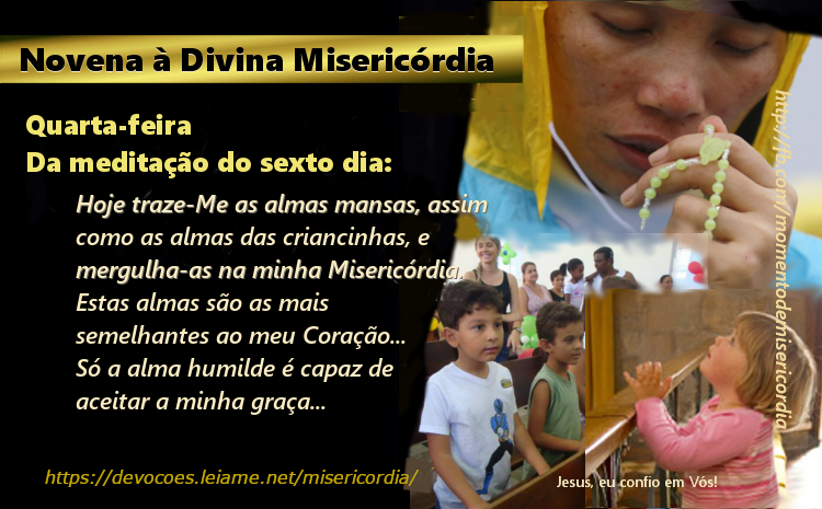 Novena à Divina Misericórdia - 6º dia