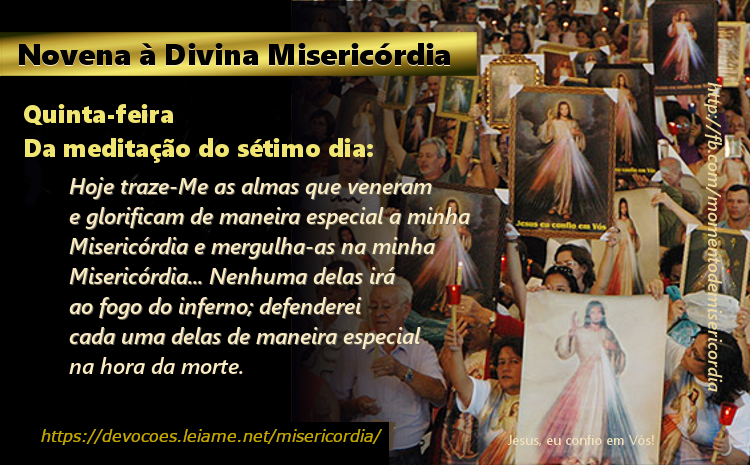 Novena à Divina Misericórdia - 7º dia