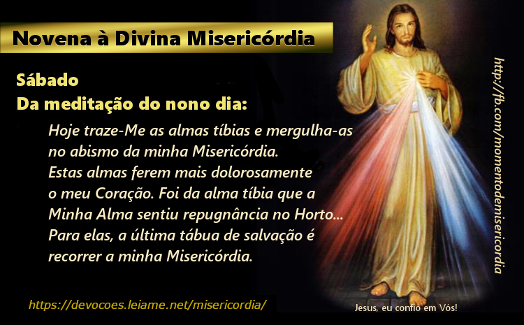 Novena à Divina Misericórdia - 9º dia